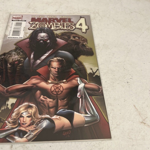 Marvel Zombies 4 #1 Werewolf by Night (2009) Direct Edition - Picture 5 of 5